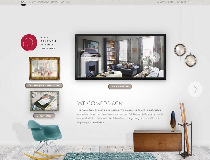 27个国外室内设计公司网站欣赏