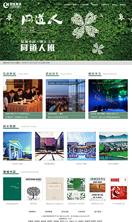 绿城中国控股有限公司官网网站设计,上海响应式网站设计,上海响应式网站建设